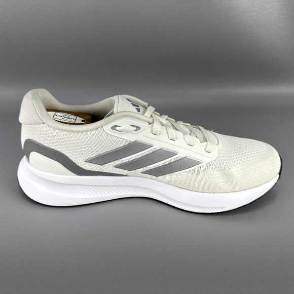 Adidas Runfalcon 5 Shoes Womens 9.5 Off White‎ Athletic Running Comfort Sneakers - Picture 7 of 14
